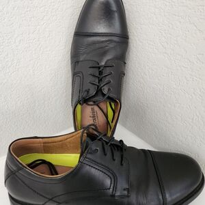 Florsheim Black Leather Men's Oxfords
